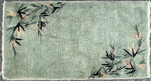 Small Chinese Art Deco Area Rug