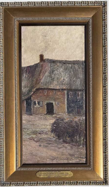 C. C. Cooper, O/C Cottage Scene (1 of 5)