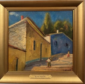 S. Brecher, O/B "The Stairway, Cuernavaca Mexico"