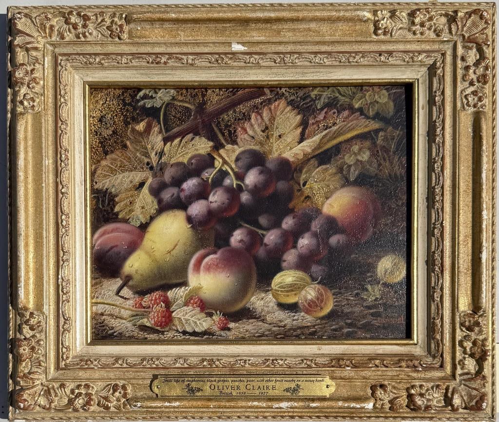 O. Clare, O/B Still Life of Fruit (1 of 6)