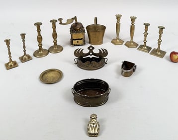 Diverse Group Brass Wares