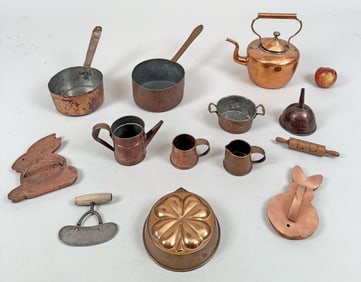 Diverse Group Copper Wares