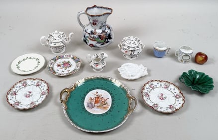 Select Group Assorted Antique Porcelain