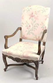 Louis XV Upholstered Fauteuil