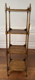 Colonial Williamsburg Regency Style Etagere