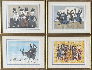 Freeman, Group Four Works On Paper