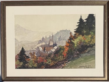 K. Koeck, W/C Salzburg Castle