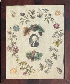 Folk Art Drawing G. Washington Memorial