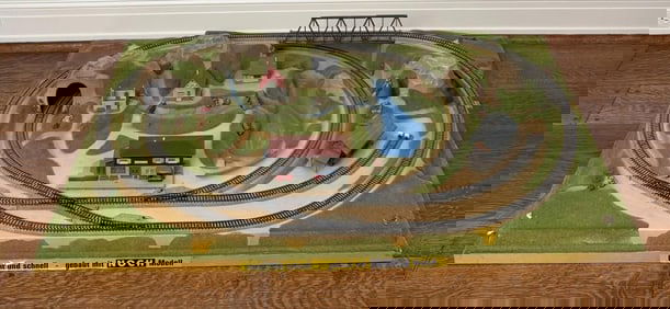 Vintage Noch German HO Model Railway Landscape