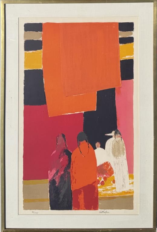 Cathelin, Signed & Numbered Print 96/125 (1 of 8)