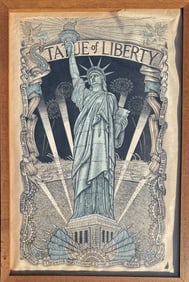 Grashow, Statue of Liberty Woodcut
