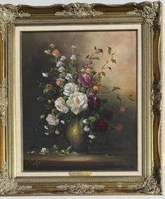 V. De Koszeghy, O/C Floral Still Life