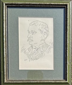 Hawley, Pencil Portrait of Hon. Edward Hagan