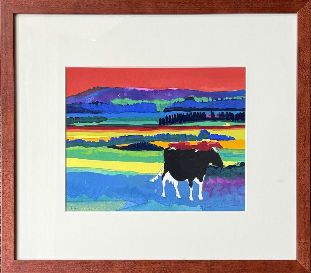 Jackson, Acrylic/Paper "Flood Plain" (1 of 5)