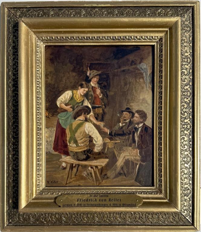 Von Keller, O/C In the Tavern (1 of 5)