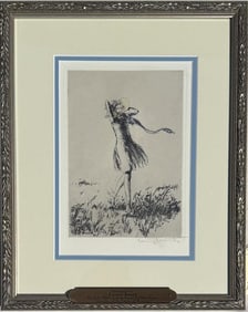 Icart, Etching - Spring Fever