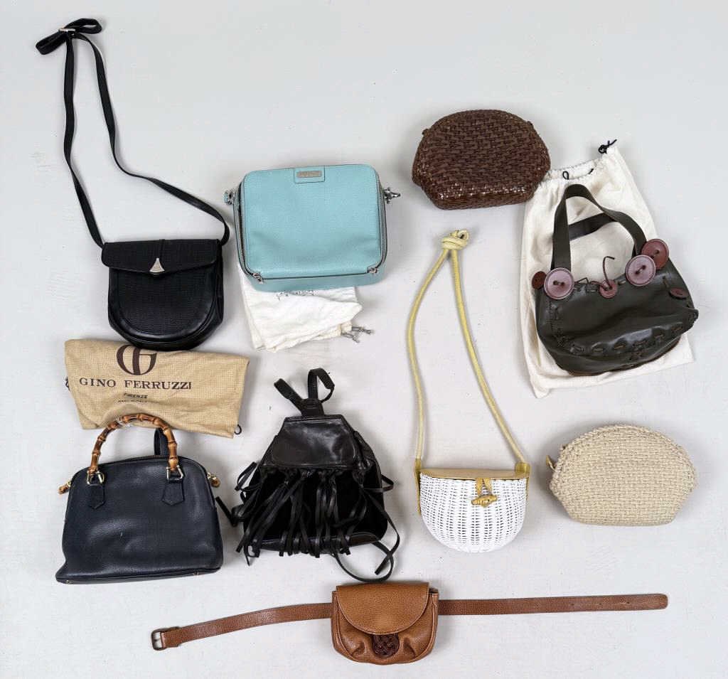 Group Eight Italian Designer Handbags (1 of 6)