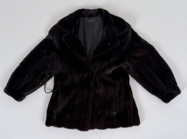 Vintage Blackglama Mink Short Coat