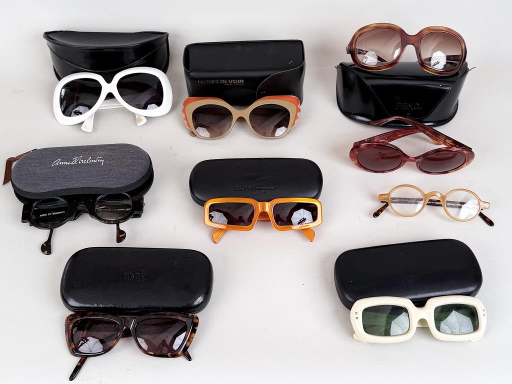 Collection Nine Pairs Retro Women's Sunglasses (1 of 4)