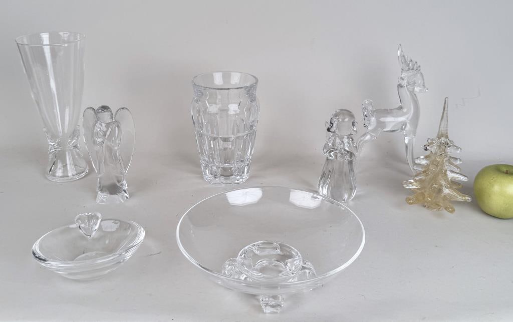 Group Glass Accessories - Steuben & Baccarat (1 of 6)
