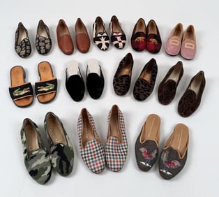 Eleven Pairs Stubbs & Wooten Women's Shoes