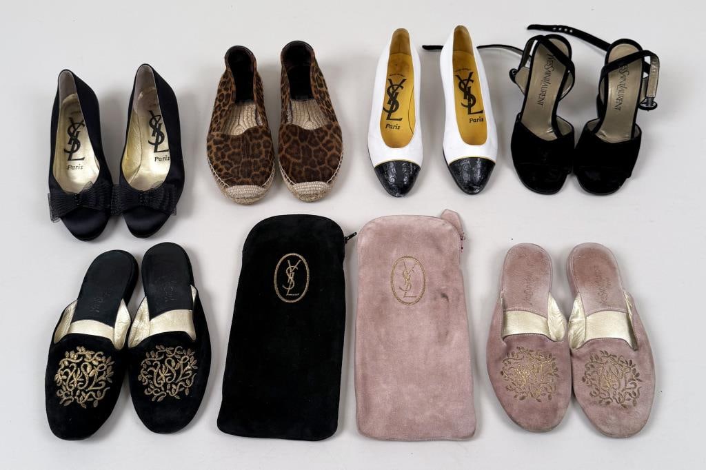Six Pairs Yves St. Laurent Women's Shoes (1 of 4)