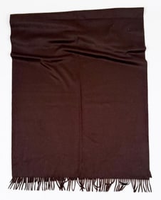 Loro Piana Brown Cashmere Stole Scarf