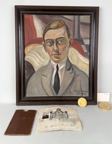 Stenberg, O/C Portrait of Anders Oestby