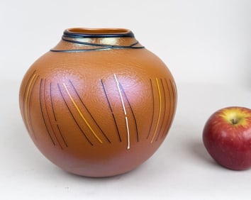 Donald Carlson Aurene Glass Vase