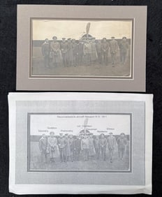 Russian Aircraft Crew Photograph 1911