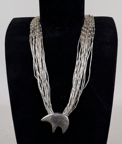 VHC Many Goats, Liquid Silver Necklace