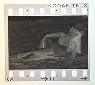 Raquel Welch Vintage Photograph Negative