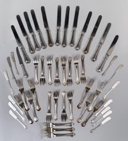 Gorham Norfolk-Villa Partial Sterling Flatware