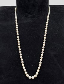 Vintage Pearl Necklace