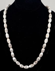 African Glass Bead Necklace