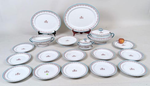 Group Nineteen Ashworth Porcelain Wares