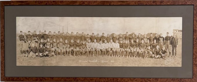Vintage Photograph Harvard Football Team 1919