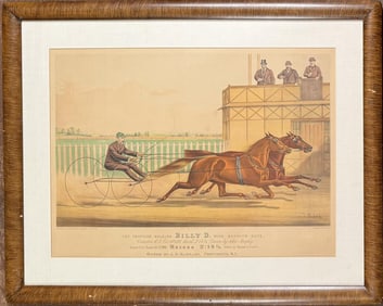 Currier & Ives, The Trotting Gelding