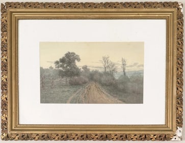 W. Marlatt, W/C Landscape Country Road