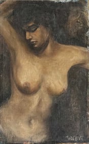 O/B Female Nude Study