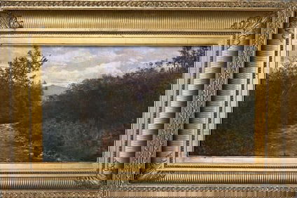 Fitch, O/C Landscape Scene "Near Jefferson NH"