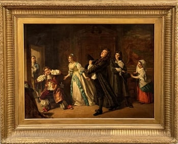 W.M. Egley, O/C Scene "Le Medecin Malgre Lui"