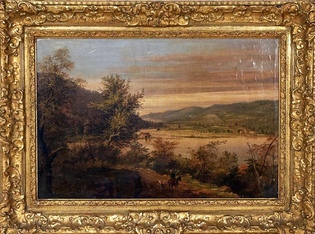 American School O/C Hudson River Landscape Scene (1 of 7)