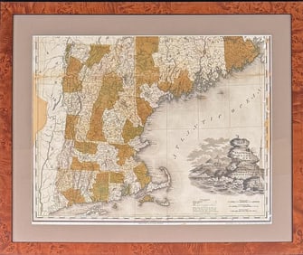 Tanner, Map of New England