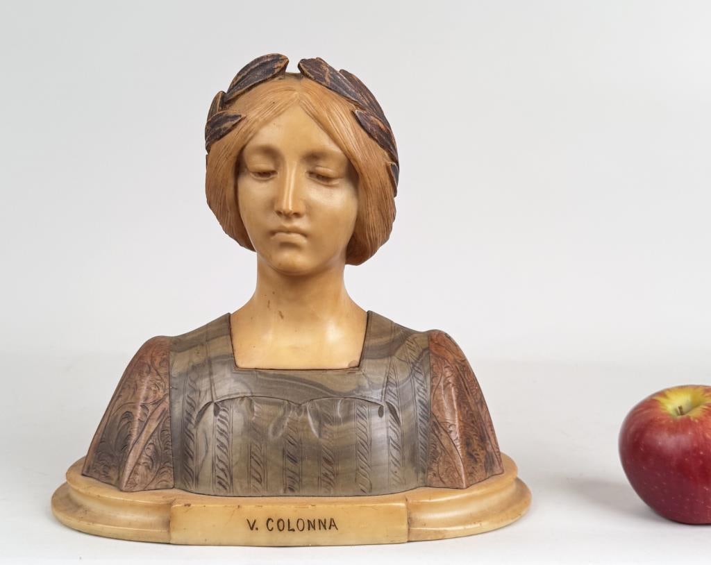 Besji, Marble Bust Scholar (1 of 7)