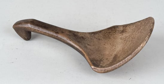 NA Eastern Woodlands Horse Effigy Carved Ladle
