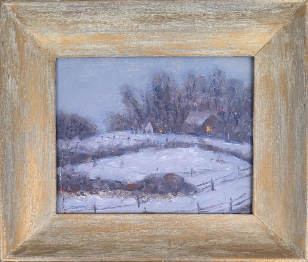 Shields, O/B Winter Cottage Scene (1 of 5)