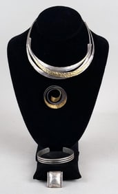 Group Modernist Jewelry