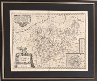 Janssonius, Map Territorium Norimbergense