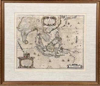 Hondius, Map Of Southeast Asia